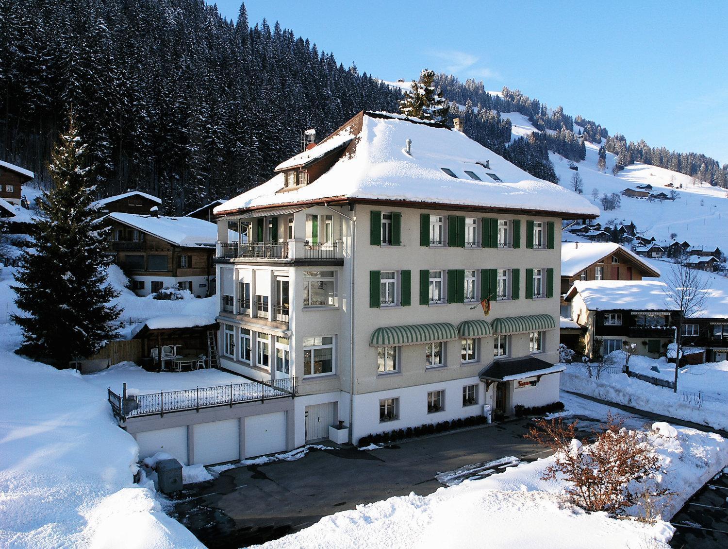 Sonnegg Hotel Zweisimmen Ngoại thất bức ảnh